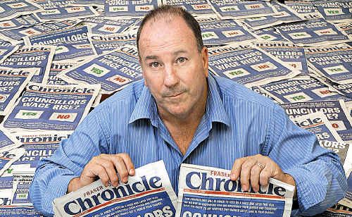 Chronicle editor Peter Chapman with the case for a no vote for a councillor pay rise. Chronicle editor Peter Chapman with the case for a no vote for a councillor pay rise.